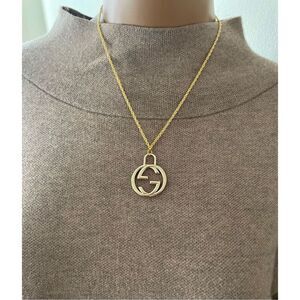 Gucci GG Medium Logo Necklace